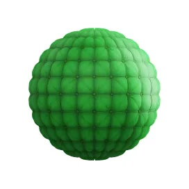 Quilted green fabric(4K)